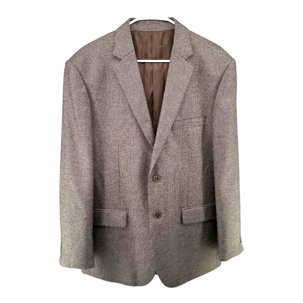 Lorenzo Bruno | NWOT‎ Men’s 42R Brown Sports Coat Jacket Super 150 CX671 Italy